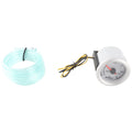 Boost Pressure Gauge Turbo Boost Vacuum Press Gauge Meter for Auto Car 2" 52mm -1~2BAR Blue LED Light turbo boost gauge 0-45 psi Qme Silver White