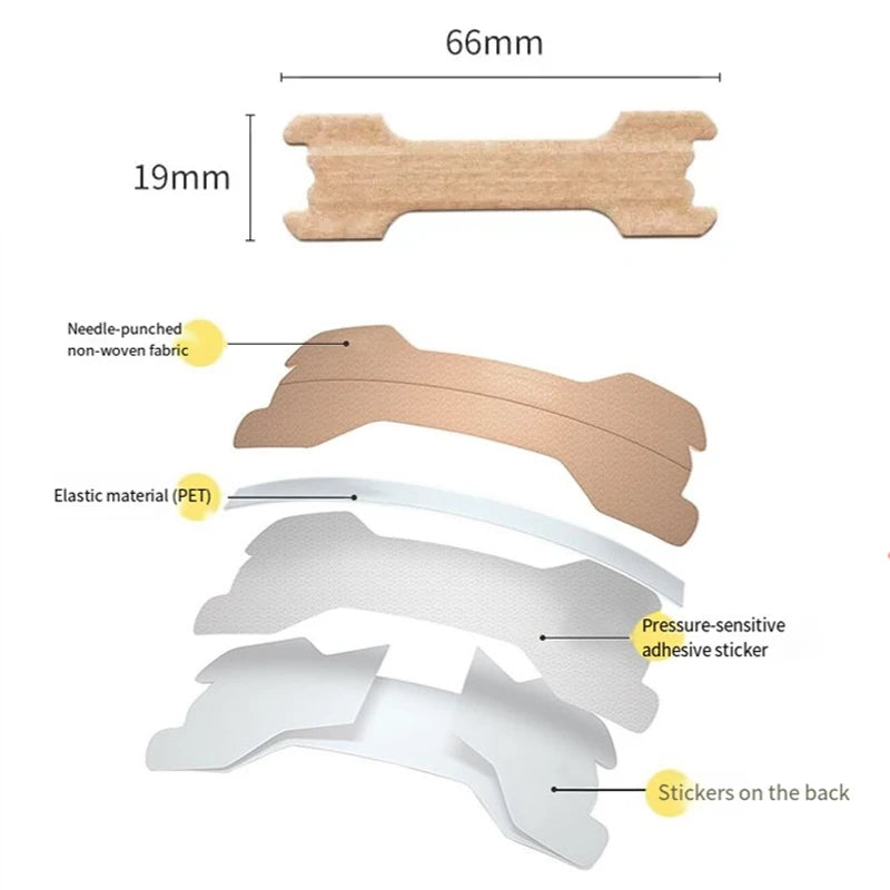 10/30/50/100Pcs Breathing Nasal Strips Improvement of Snoring AntiSnoring Strips Easier Better Breathe Health Care Sleeping Well Qme