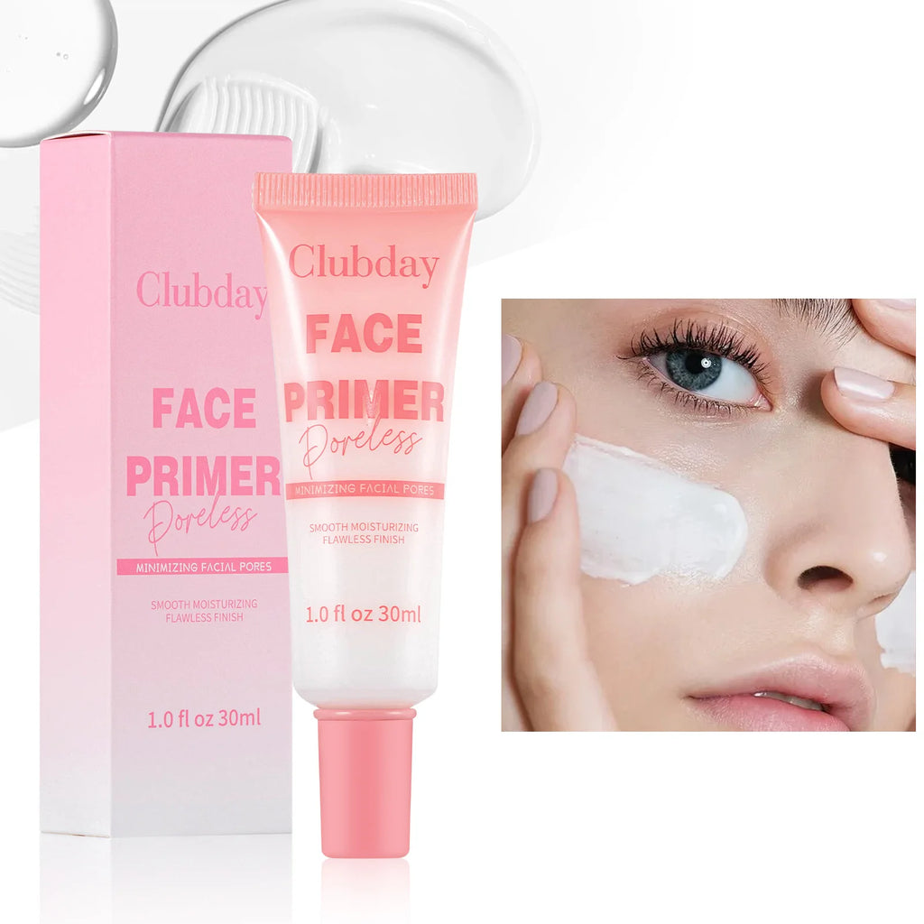 Makeup Primer Moisturizing Nourishing Face Invisible Pores Soft Tube Qme