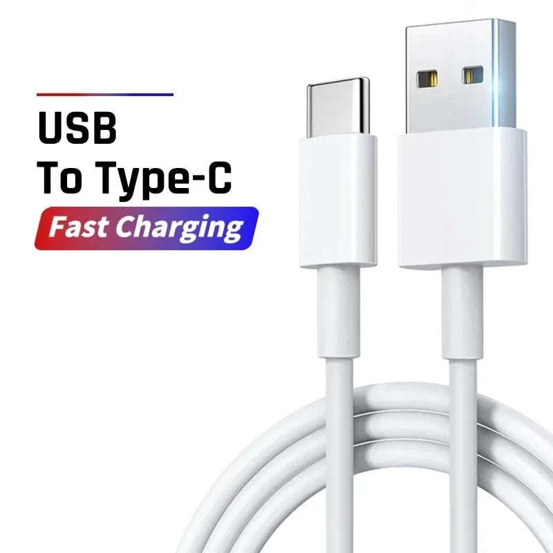 USB Type C Cable Micro USB Cable Fast Charging Wire Mobile Phone Quick Charger Cable For Xiaomi Samsung Type C PD 1M Data Line Qme