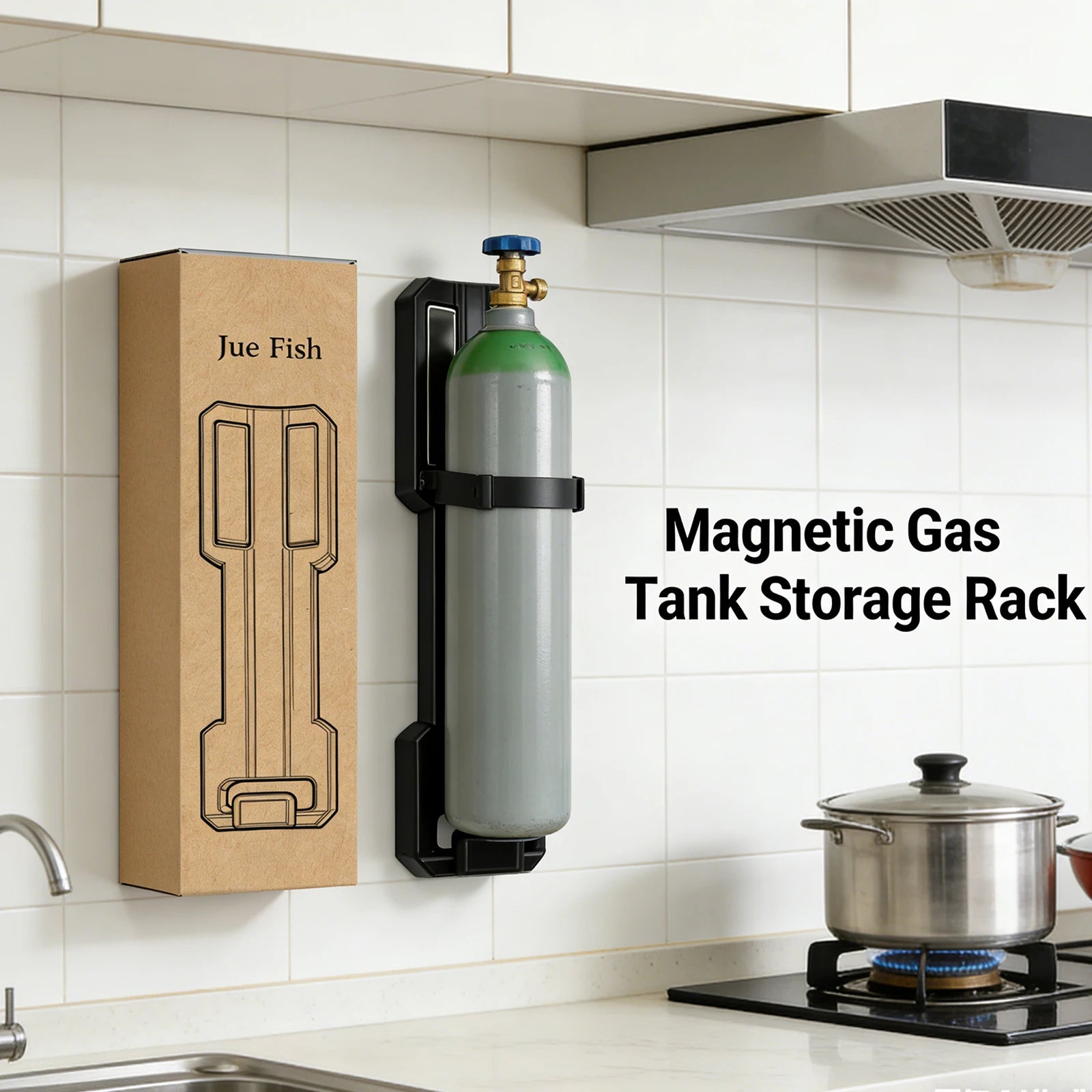 Portable Magnetic Aerosol Holder Strong Suction Does Not Fall off Saving Space Collecting Multiple Tools Household Storage Rack Qme