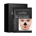 Bamboo Charcoal Blackhead Removing Peel-off Mask 10-Piece Travel Qme 10-piece 60g