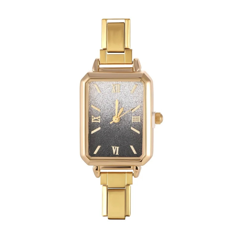 Wholesale 2026 Stainless Steel Watch Head Bracelet 9mm DIY Italian Charm Fashion High Quality Women Men's Premium Square Watches Qme Style 11