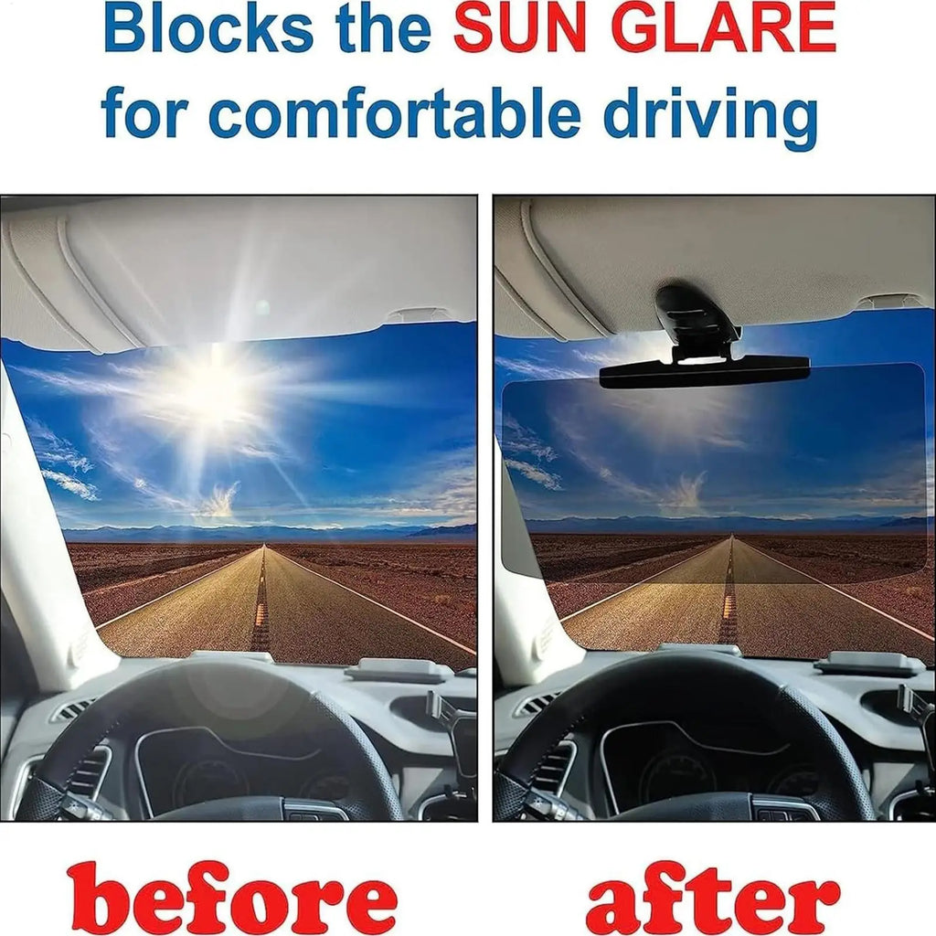 Car Visor Extender Sun Visor Shade for Car Windshield Glass Sunshade Shield Protector for Automotive Vehicles Driver Interior Qme