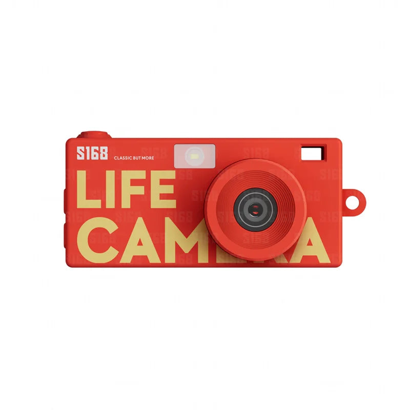 2K HD Mini Digital Camera Compact Video Recorder Screen Portable Qme one size Red
