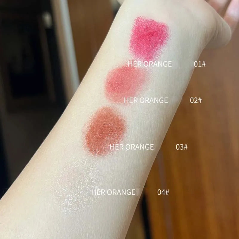 Colored Moisturizing Lip Balm Set Makeup Jelly Almond Coffee Lip Tint Nude Rose Black Tea Lipstick Primer Colorless Lip Care Qme