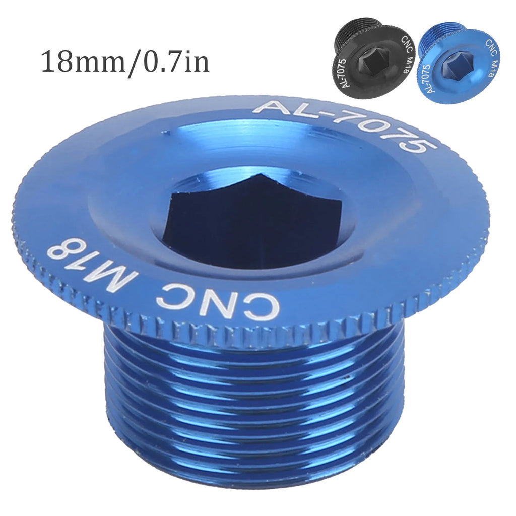 Mountain Bike Crank Arm Fixing Bolts Aluminum Alloy Crank Cover Screw Crank Cover Crank Arm Fixing Bolts Qme