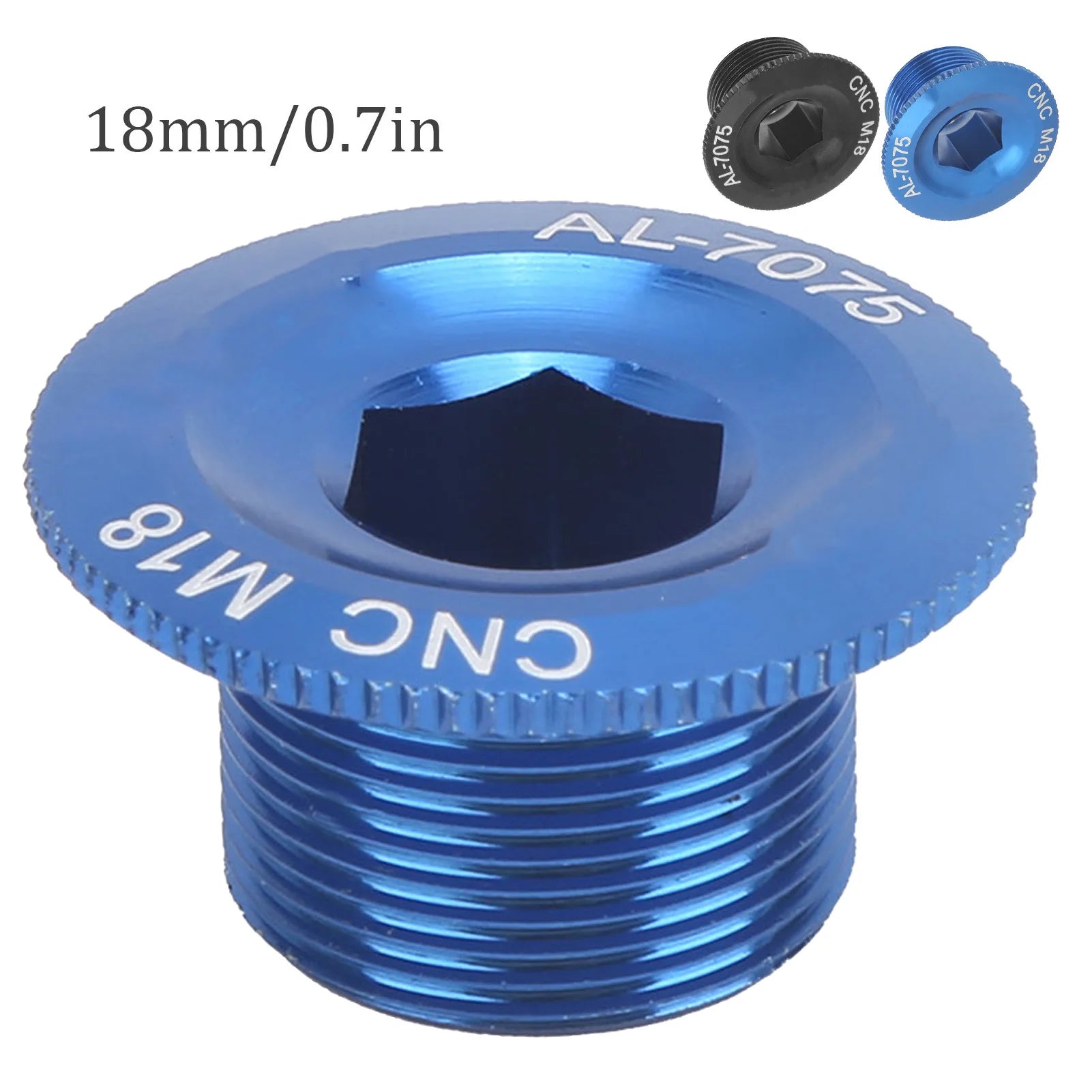 Mountain Bike Crank Arm Fixing Bolts Aluminum Alloy Crank Cover Screw Crank Cover Crank Arm Fixing Bolts Qme
