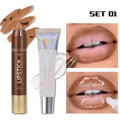 Lipstick Suit Lip Liner Gloss Depicting Contour Lips Moisturizing Qme 01