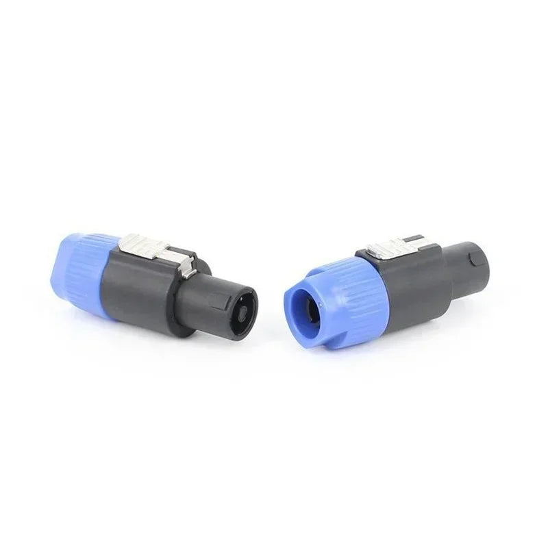 1pc SpeakON 8Pin Powercon Plug Speaker Cable Connectors 4Pole Plug Male Audio Speaker Connector R Connector Qme