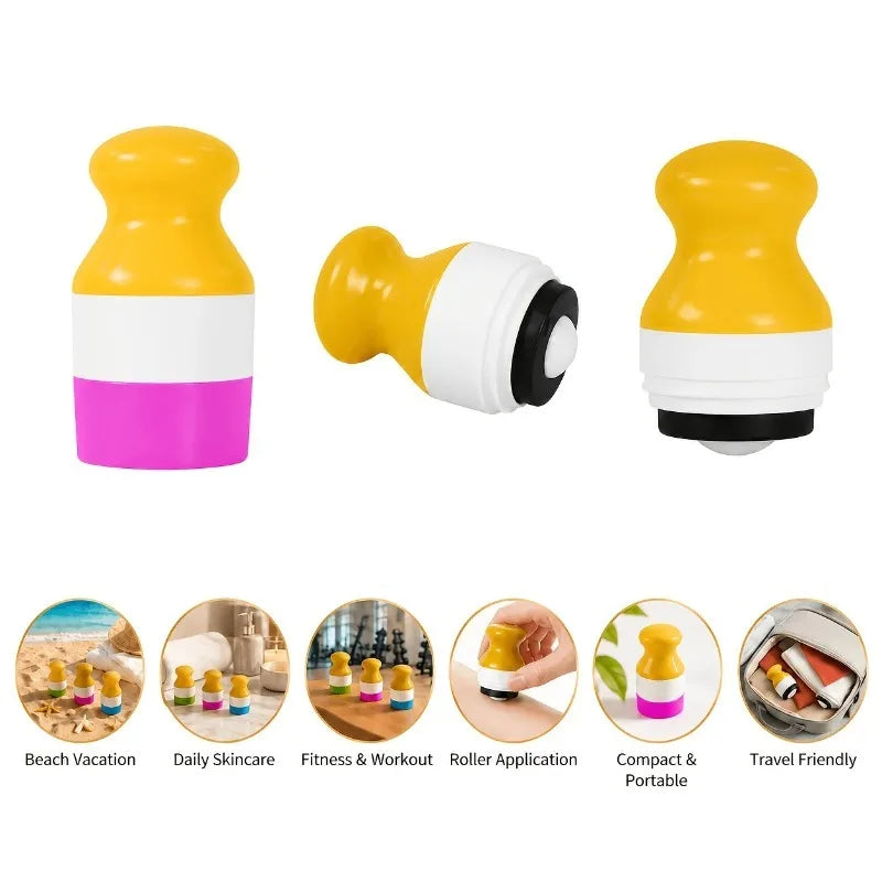 High-quality Refillable Sunscreen Applicator Lotion Dispenser Bottle Qme