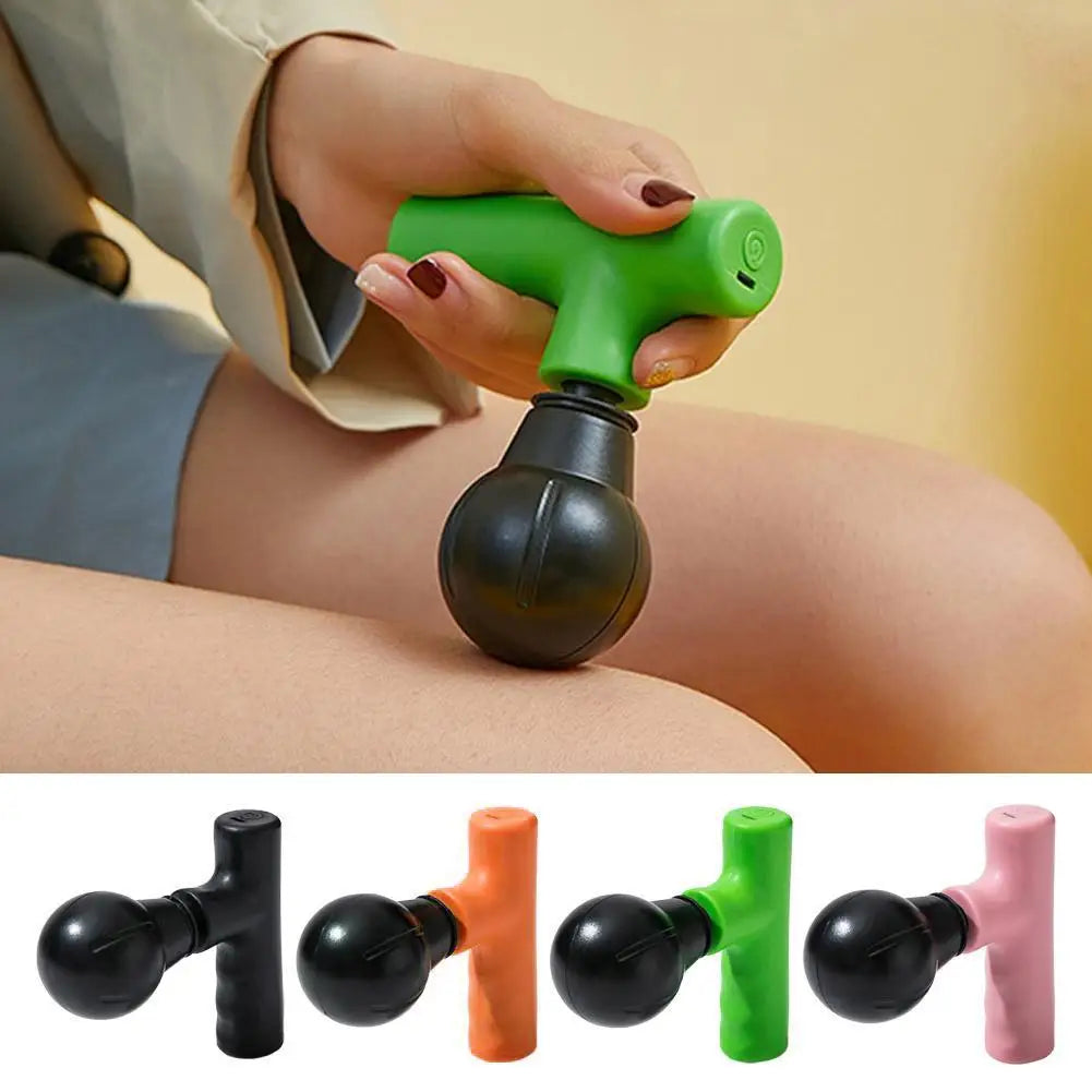 Portable Mini Massage Gun Handheld Deep Tissue Massager Back Leg Qme