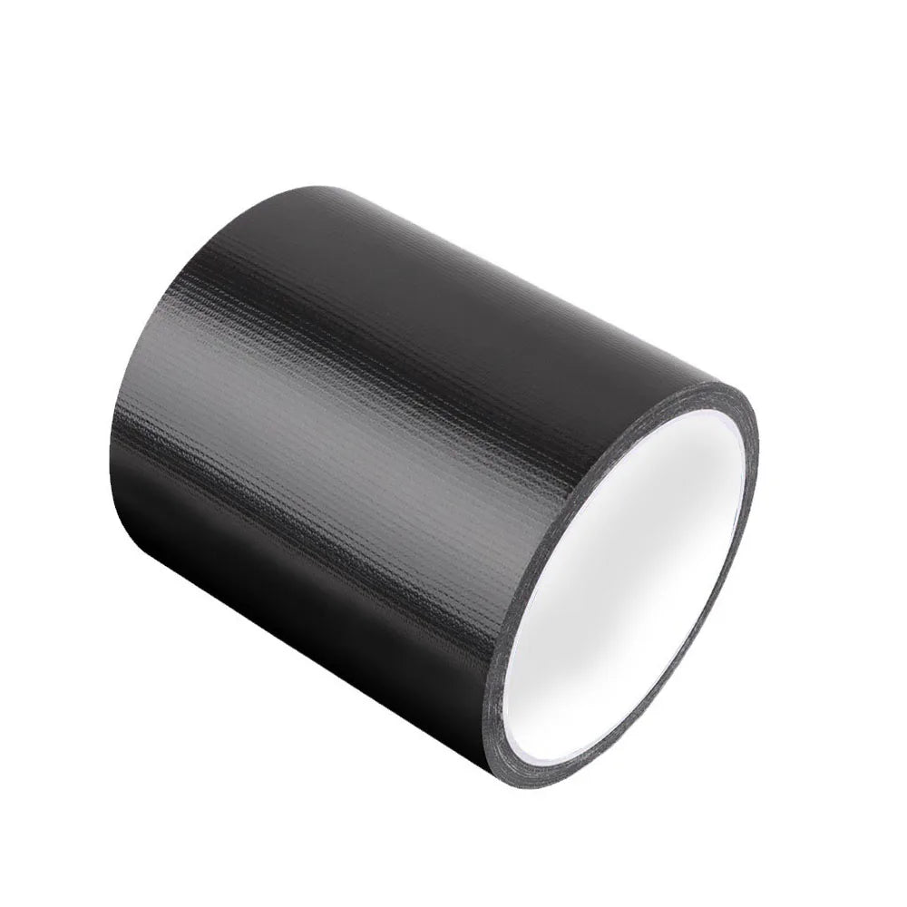 5cm/10cm Black Repair Tape Strong Adhesive Waterproof Fabric Tape for Tent Boat RV Covers Awning Umbrella Leather Repair Qme 10cm 15M 1mm