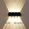 LED Wall Lamp Waterproof Outdoor Wall Light Porch/Garden/Bedroom Indoor Modern Nordic Sconce Luminaire 2 4 6W 8W 10W 12W 85-265V Qme 8W