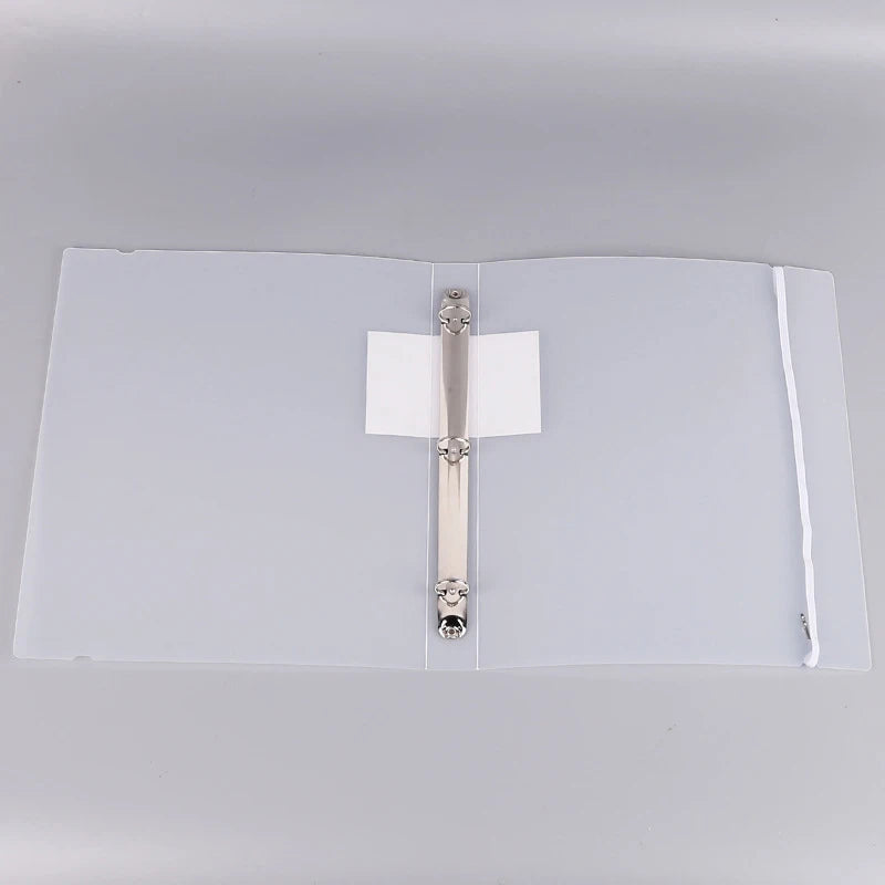 Office Materials Storage Folder Loose Leaf Transparent Data Book File Qme A2
