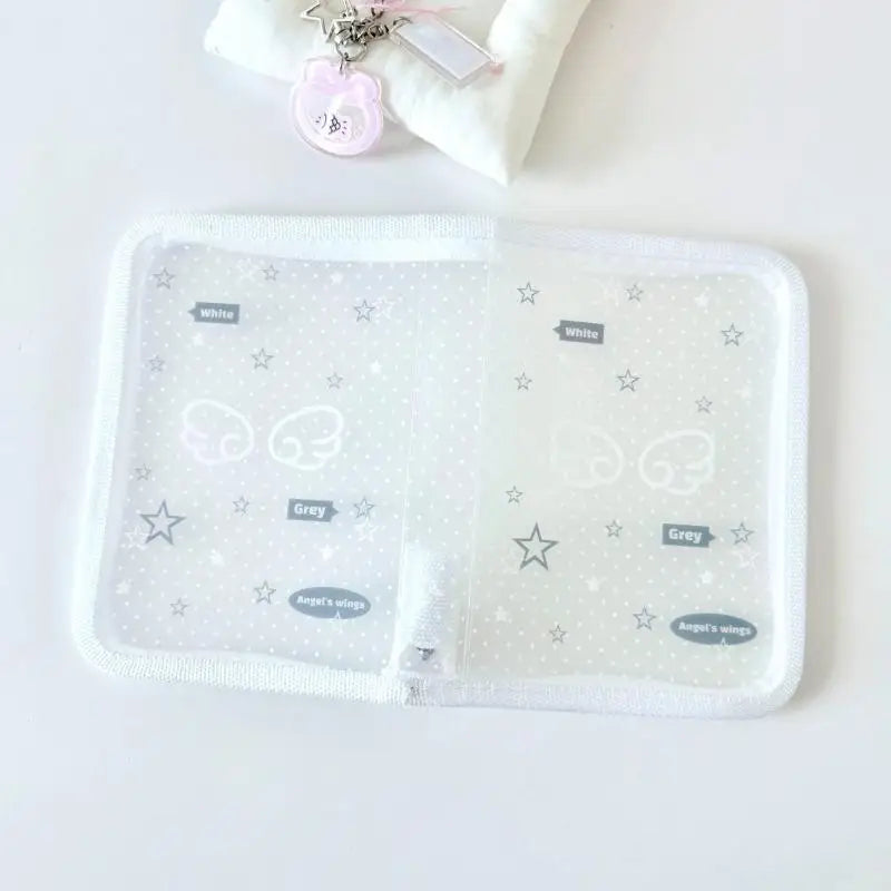Cute Clover Strawberry Wings Stationery Storage Folder A6 Twill Qme A4