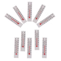 5cmX1 Miniature Paper Cardboard Thermometer Indoor 20-50 Celsius Qme One Size