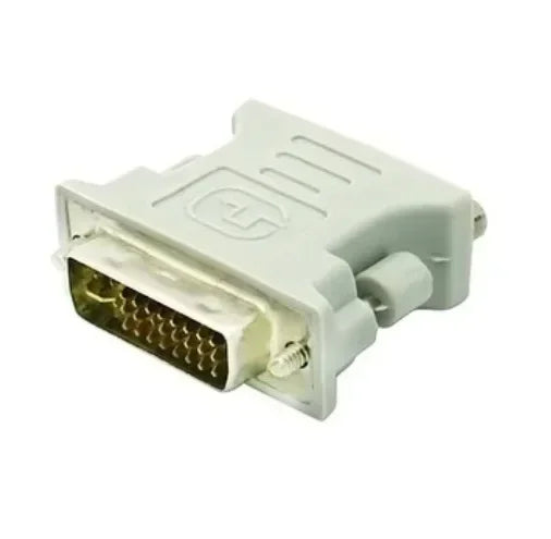 Adapter DVI-I Male To VGA /D-Sub/ Female ESPADA Model: EDVI-Dsabadap/video Adapter DVI To VGA, DVI 29 M SVGA 15 F White Qme WHITE