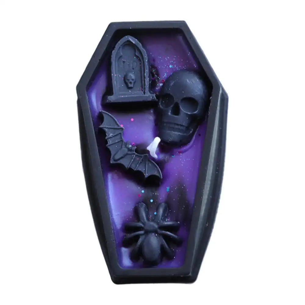 Candles For Home Scented Coffin Candle Halloween Decorations Indoor Fragrant Room Decor Table Centerpiece Coffin For Birthday Qme A China Mainland