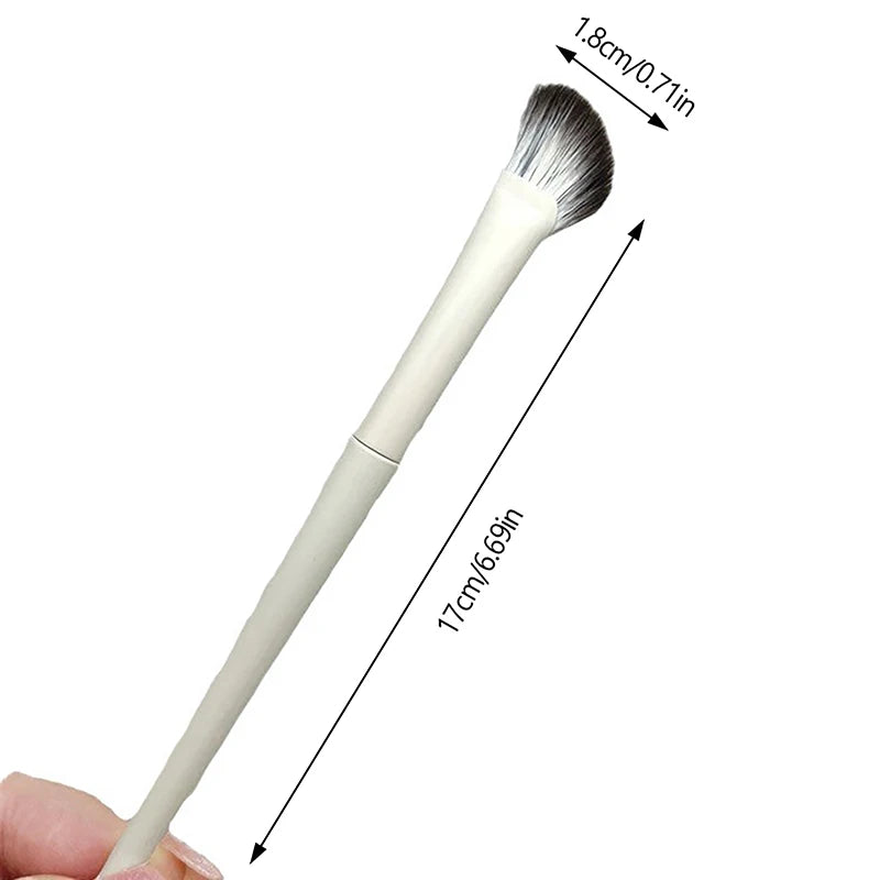 Half Fan-shaped Nose Shadow Brush Highlighter Blush Makeup Brushes Qme