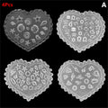 Ocean Series Animal Silicone Mold Sea Shell Conch Nail Stamplates Qme A