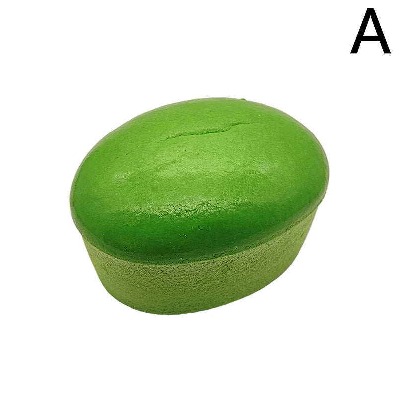 Cheese Cake Squishy Toy Slow Rising Long Bread Rebound Squeeze Stress Qme A