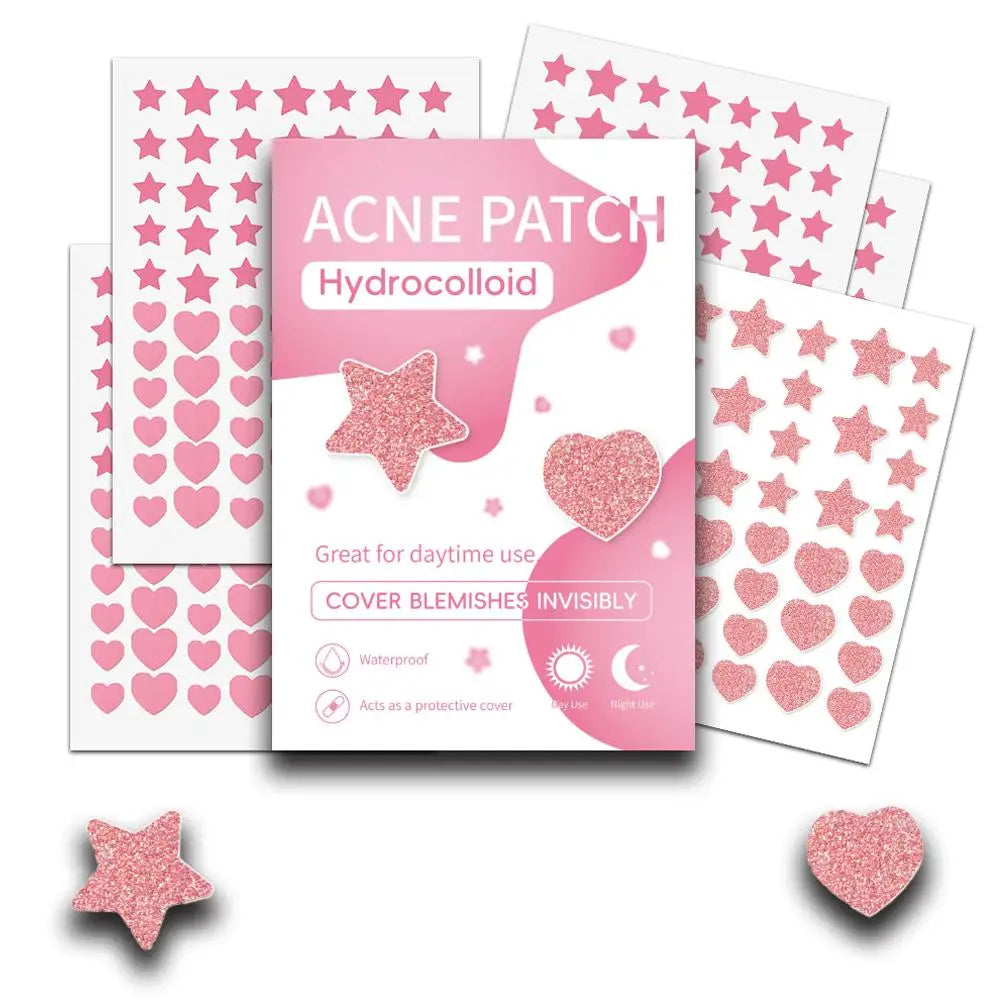 Cute Colorful Stars Pimple Patches Acne Patch Zits Blemishes Qme