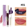 Tear-drop Lip Gloss Water-resistant Matte Liquid Does Not Stick Cup Qme 01 Light pink