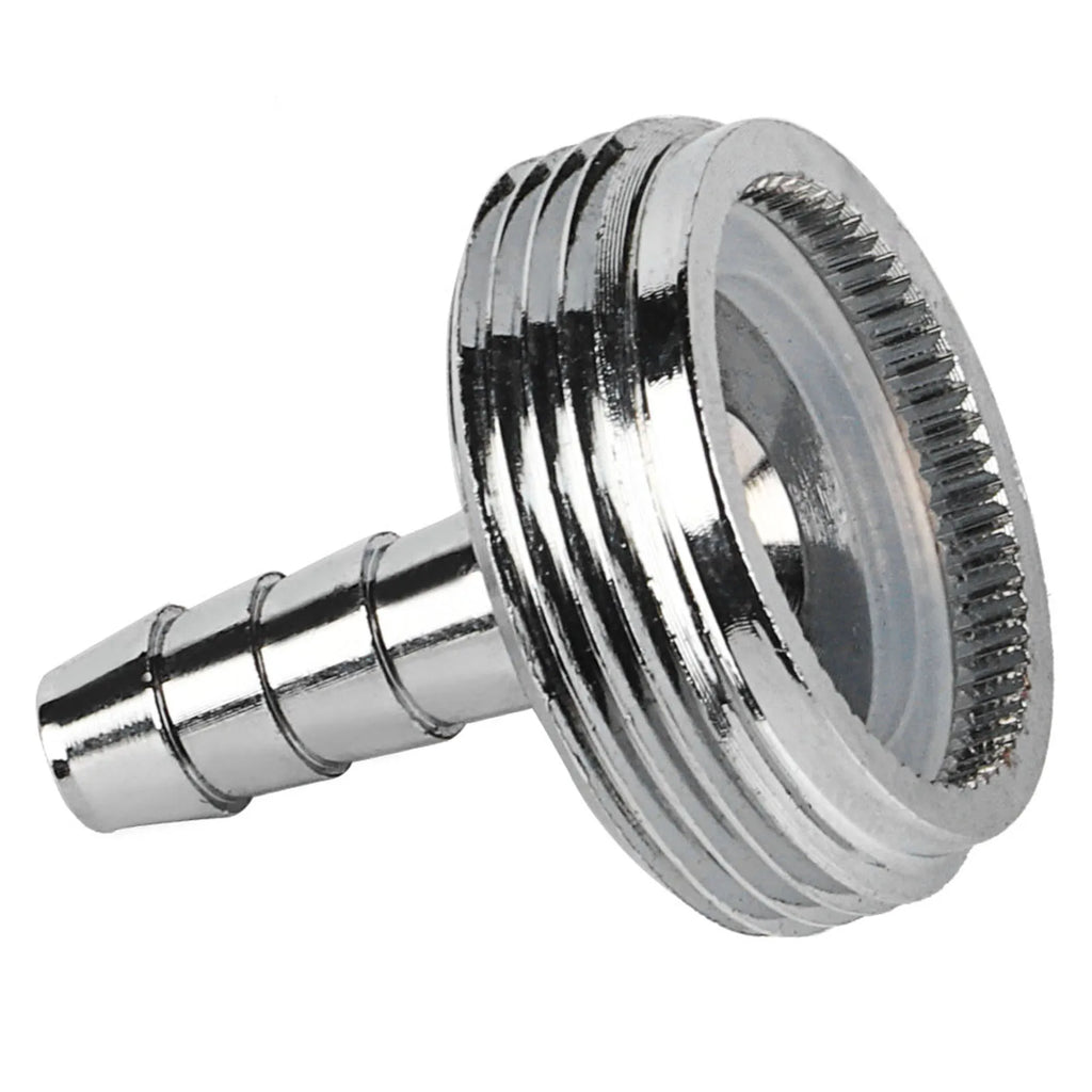 Beer Tap Faucet Cleaning Adapter Attachment with Gasket 1/4 Stainless Steel Beer Faucet Adapter Kitchen Bar Accessories Qme