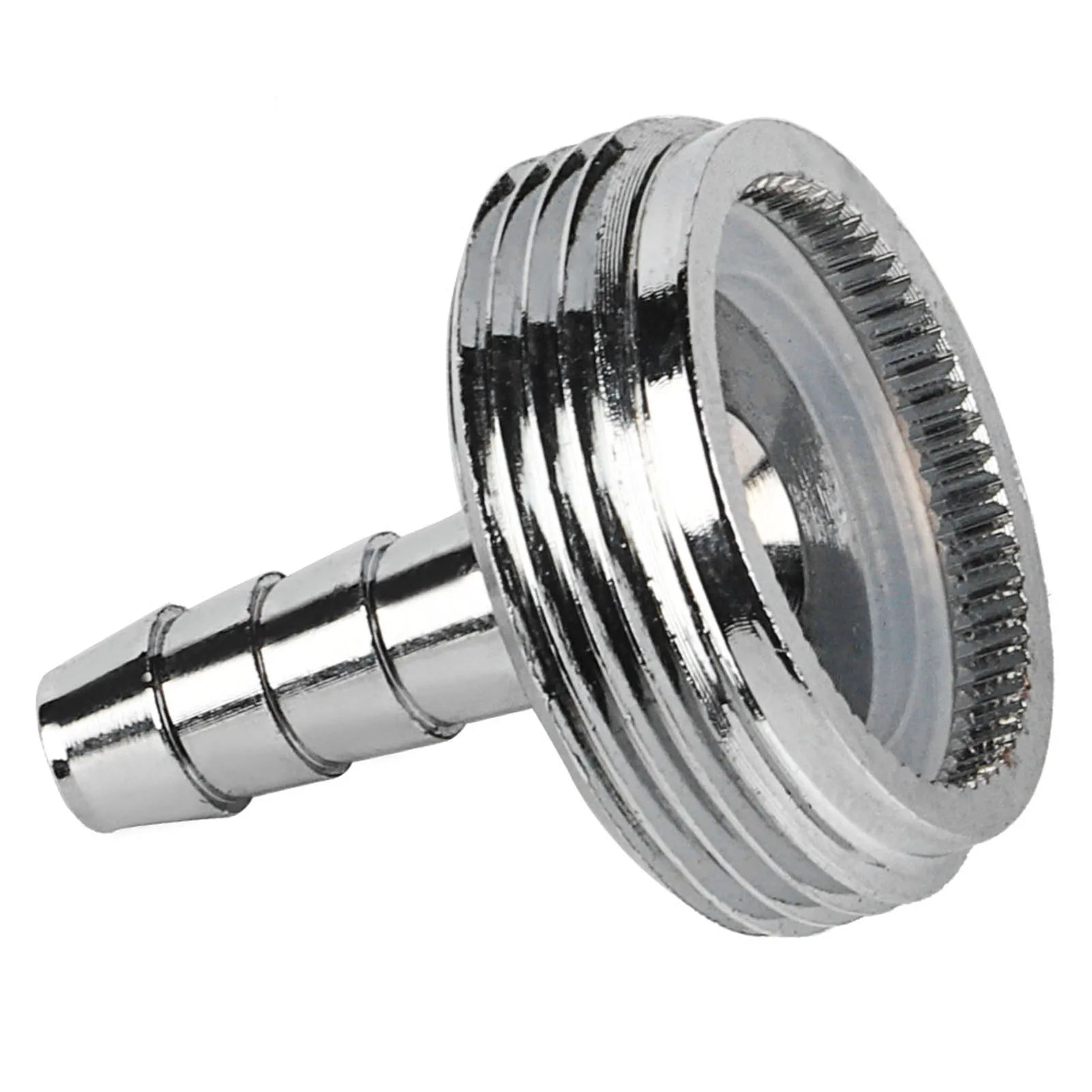 Beer Tap Faucet Cleaning Adapter Attachment with Gasket 1/4 Stainless Steel Beer Faucet Adapter Kitchen Bar Accessories Qme