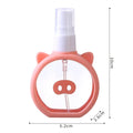 Disinfection Alcohol Fine Makeup Bottle Cute Silicone Cover Perfume Qme A1