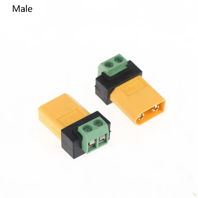 Charging Adapter UAV Balance Charger XT60 Male Female 2Pin Terminal Qme XT60 Male