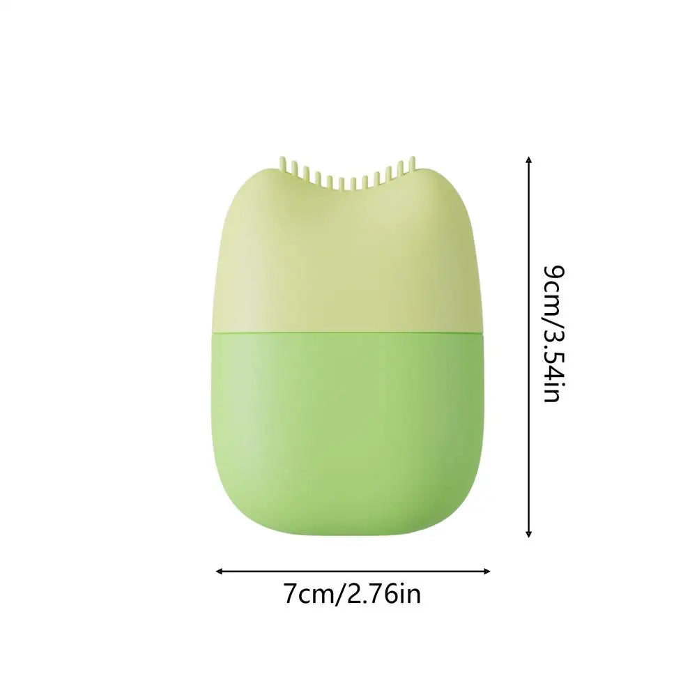 Silicone massage face ice tray Eyes Facial Massager Tool Large Pores Reduction Cooling Face Roller Eliminating facial puffiness Qme Green China Mainland