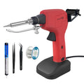 LEFAVOR 80W Soldering Iron Gun Hand-held Internal Heating Auto Send Qme SET2 220V EU PLUG