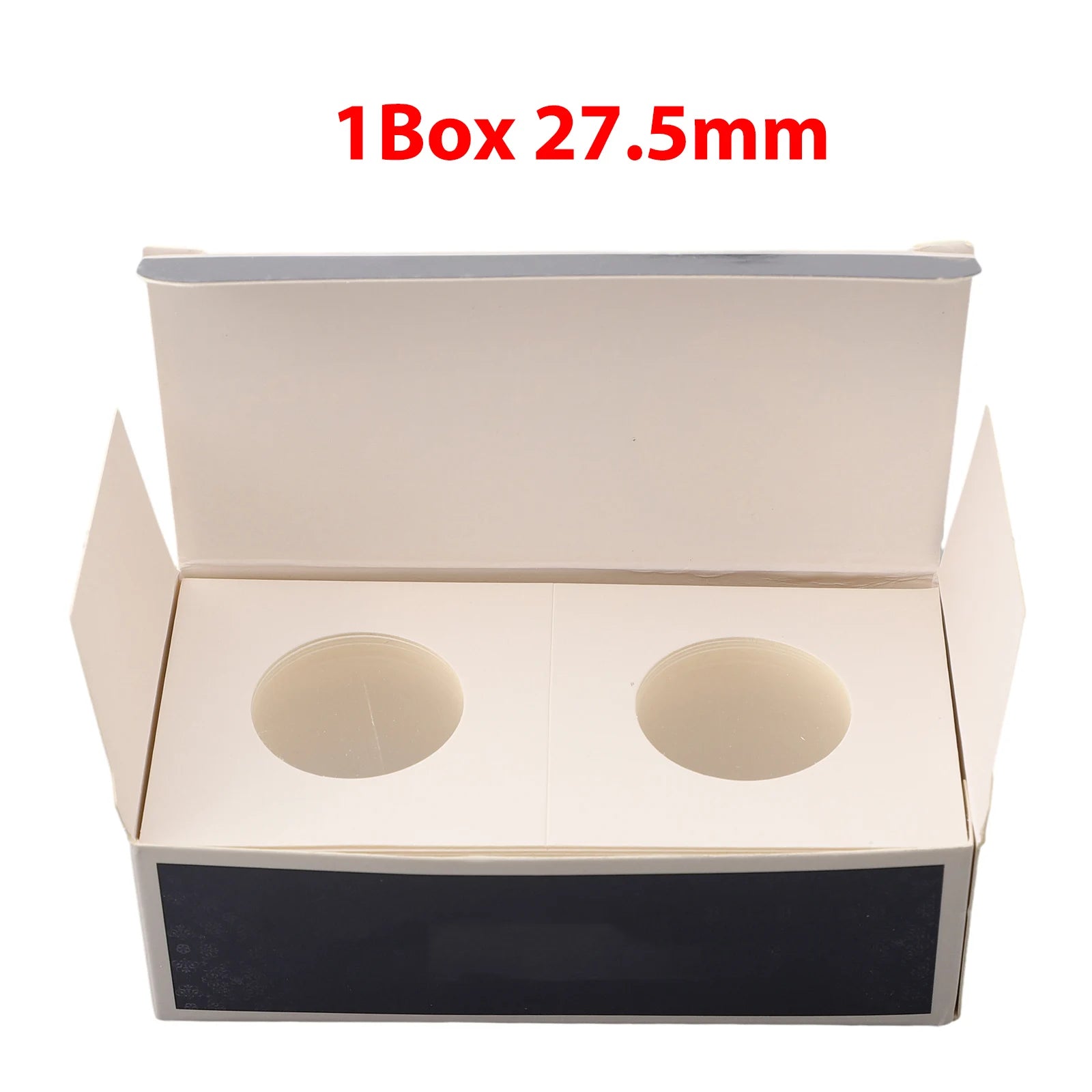 Coin Holders Square Cardboard Box Ensures Safe and Convenient Storage for Your Coin Collection 12 Specifications Qme 27.5mm