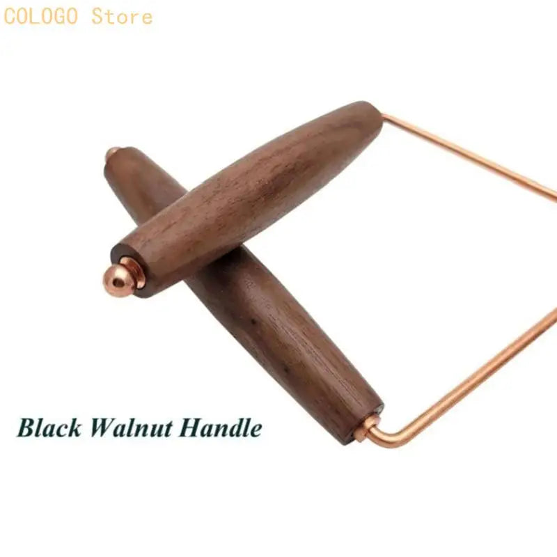 Dowsing Equipment Wooden Handle Spiritual Detection Evil D0LD Qme