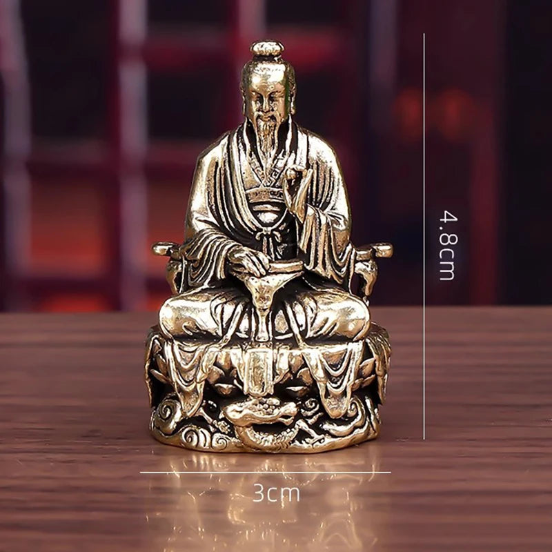 Sculpture Carving Statue Collection Home Decor Sanqing Tianzun Qme