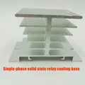 Single-phase Aluminum Solid State Relay Heat Sink Radiator Cooling Qme Default Title