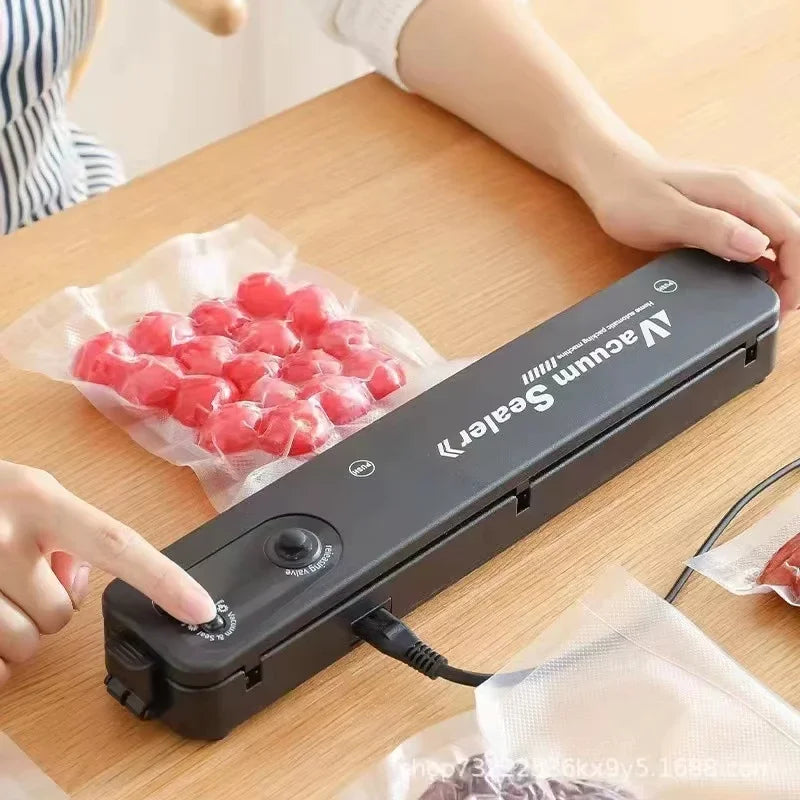 Food Sealing Portable Home Vacuum Kitchen Helper 220V Automatic Packaging Machine Food Vacuum Sealing Machine Qme