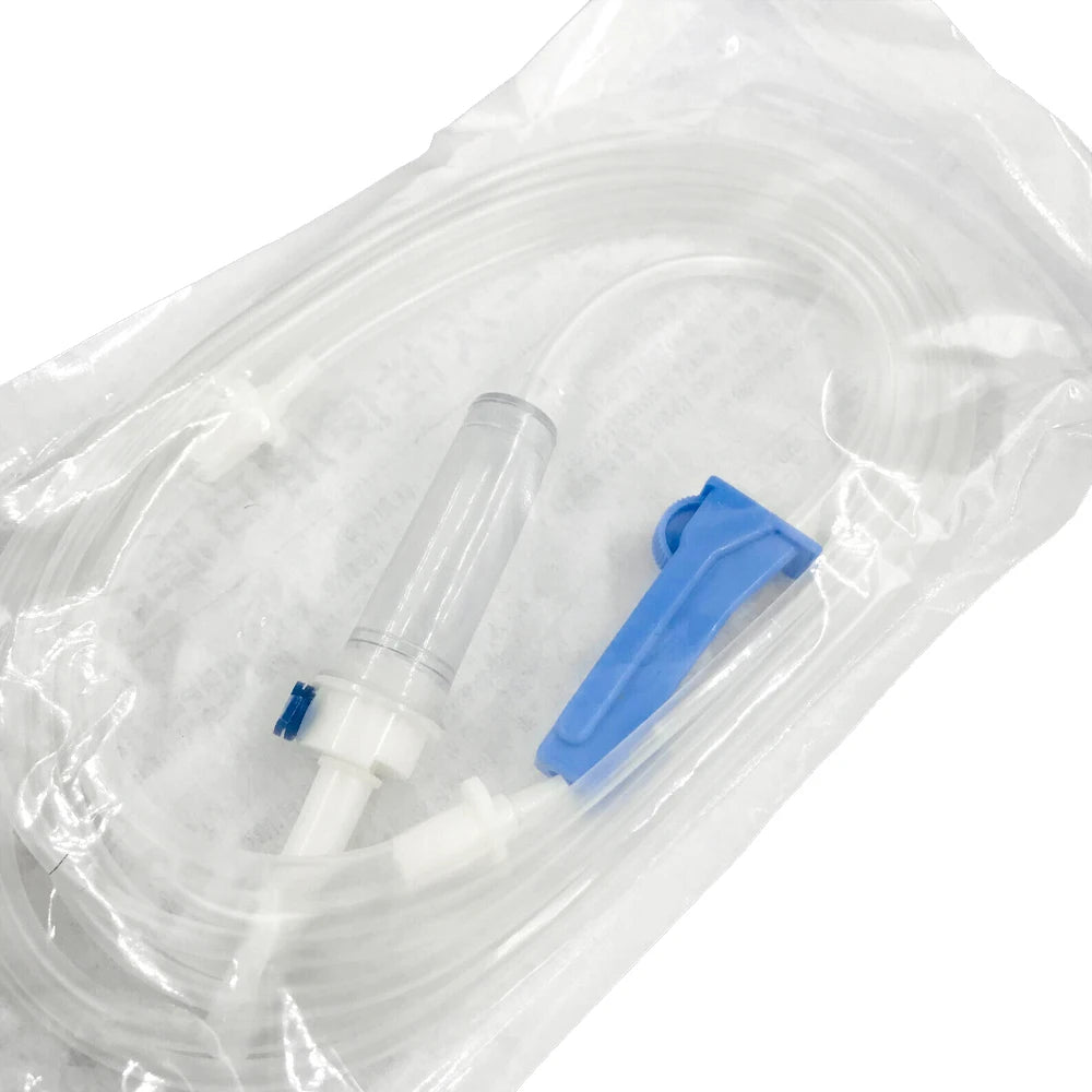 Compatible NOUVAG 10-pc Disposable Single Spike Infiltration Tubing Qme