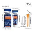 Dielectric Grease High Performance Automotive Lubricant With Brush Automotive Solutions Dielectric Silicone Grease for RV Truck Qme as shown