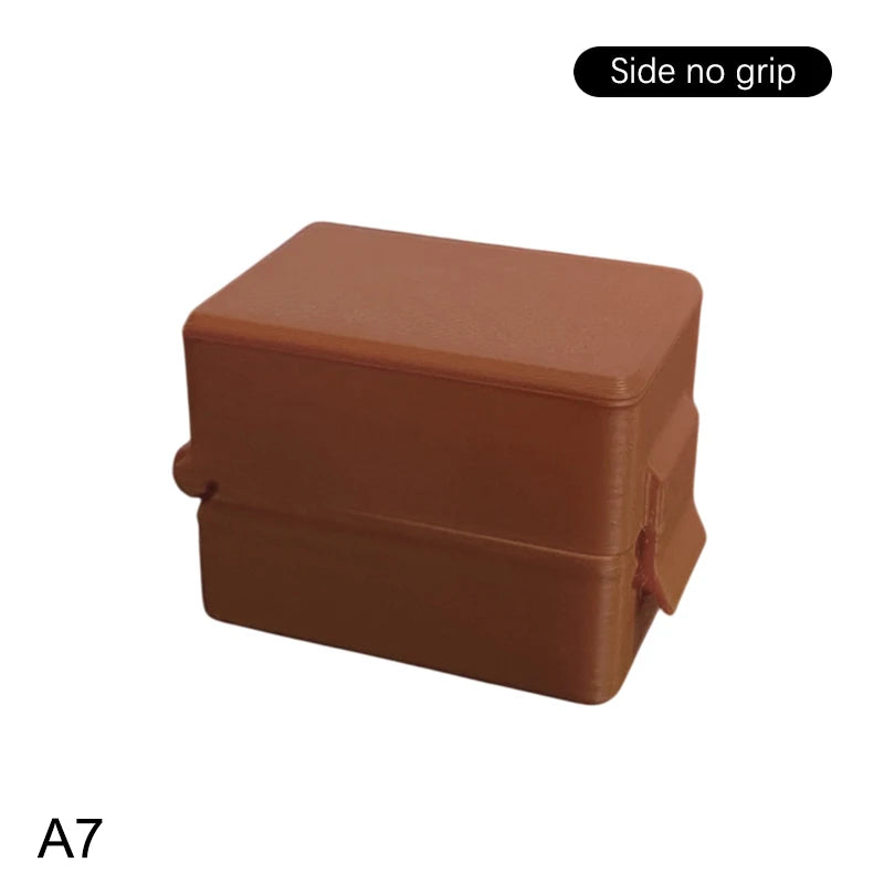 Lid Dustproof 10 Compartments Perfect Guitar Enthusiasts Pick Holder Qme A7