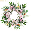 Artificial Flower Wreath Spring Decoration Front Door Farmhouses Qme China Mainland