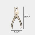 1PC Single hole punching 8 sheets capacity 6mm diameter hole punch toilet paper scrapbook hole punch Qme 1PC
