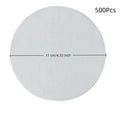 100 Disposable Leak Proof Paper Coffee Cup Cover Lid Films Anti Qme 11cm 500Pcs