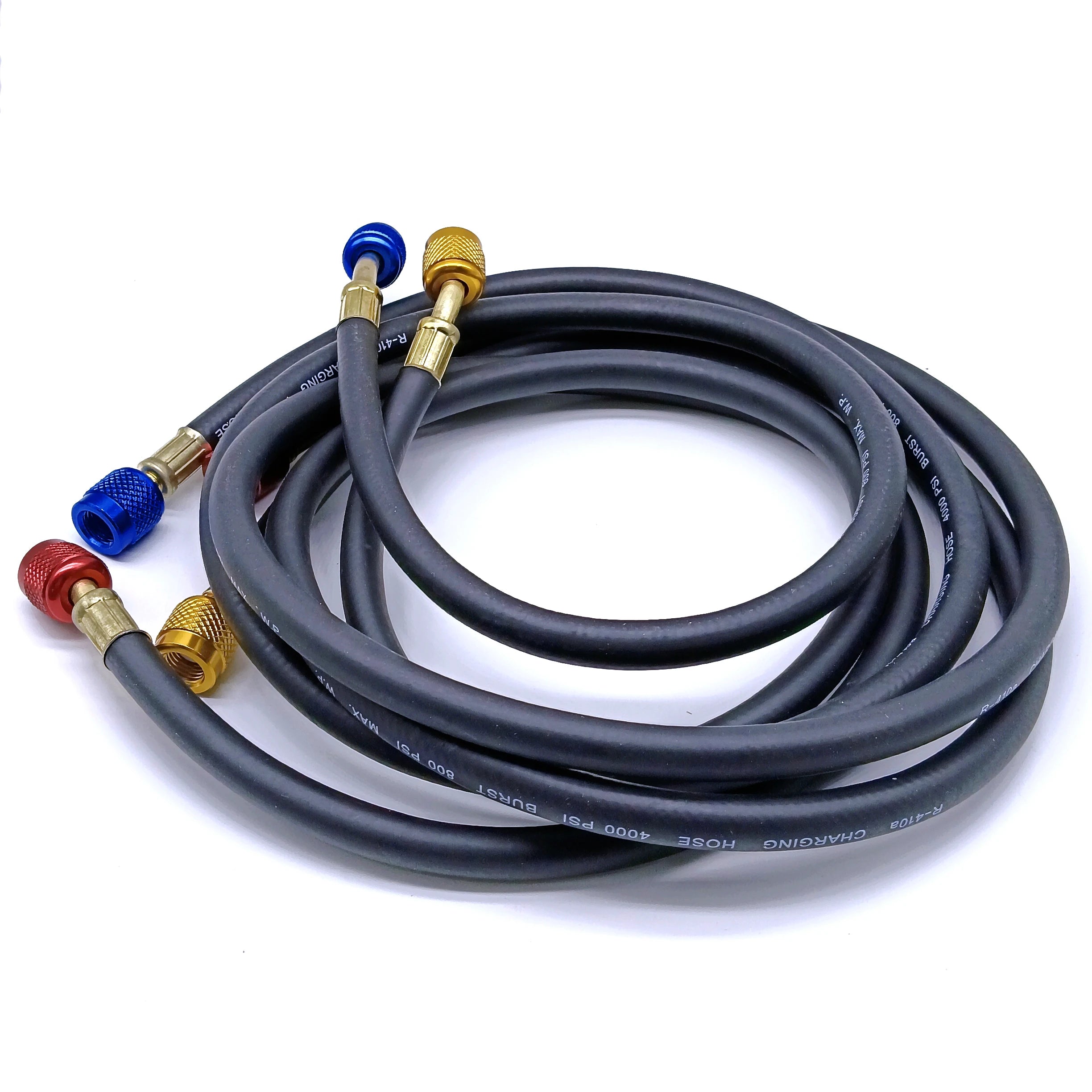 r134a R410A AC Refrigerant Charging Hoses HVAC Air conditioning tool car silicone hose pipe Air Condition System Maintenance Qme