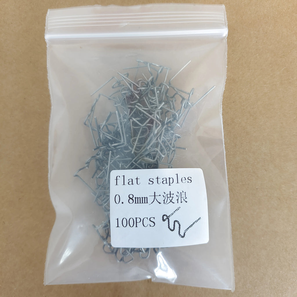 Plastic Welder Stapler Standard Pre-cut Corrugated Staples Bumper Qme 0.8mmB