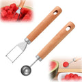 CC11Stainless Steel Watermelon Cutter Fruit Slicer Tool 3-in-1 Melon Qme A2