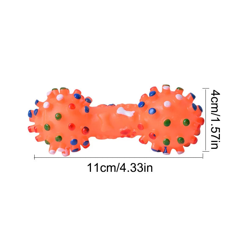 Dog Chew Toy Natural Rubber Safety and Environmental Protection Flexible Bite Resistance Clean Teeth Qme
