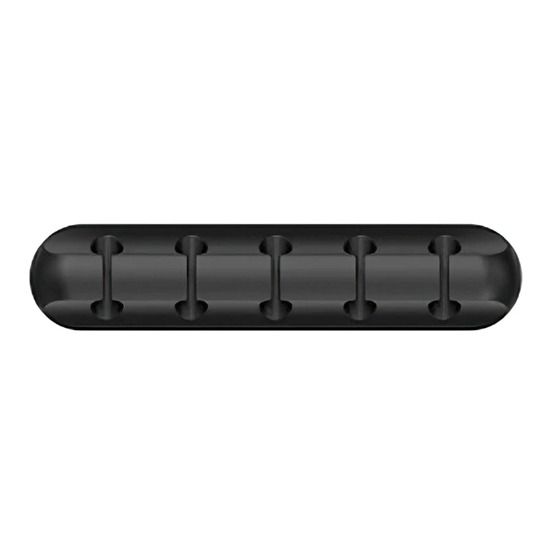 Cable Organizer Management Wire Holder Flexible USB Winder Tidy Qme A4
